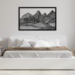 CUADRO DE MONTAÑAS LINEALES