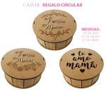 CAJA DE REGALO CIRCULAR