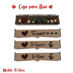 CAJA PARA ROSA