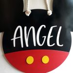 LETRERO DECORATIVO PARA FIESTAS MICKEY
