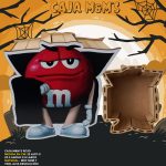 CAJA DULCERO M&M'S ROJO