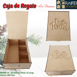 CAJA DE REGALO CON DIVISIONES