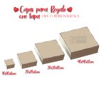 CAJAS DE REGALO CON TAPA distintos tamaños