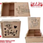 CAJA DE TAPA DESLIZABLE