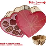 BOX CORAZON POSTRES
